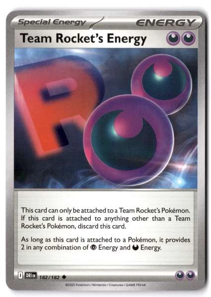 Team Rocket's Energy - Destined Rivals #182/182