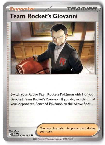 Team Rocket's Giovanni - Destined Rivals #174/182