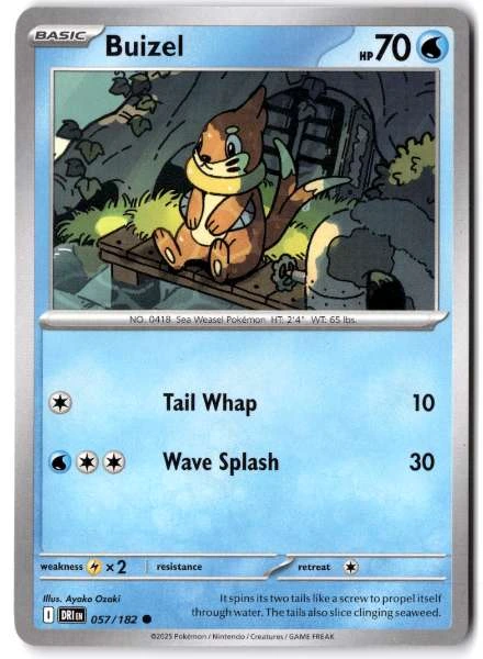Buizel - Destined Rivals #057/182