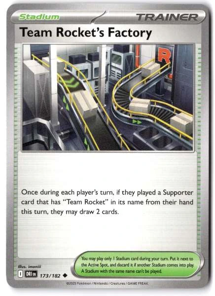 Team Rocket's Factory - Destined Rivals #173/182