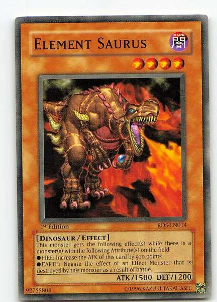 Element Saurus - Rise of Destiny #RDS-EN014
