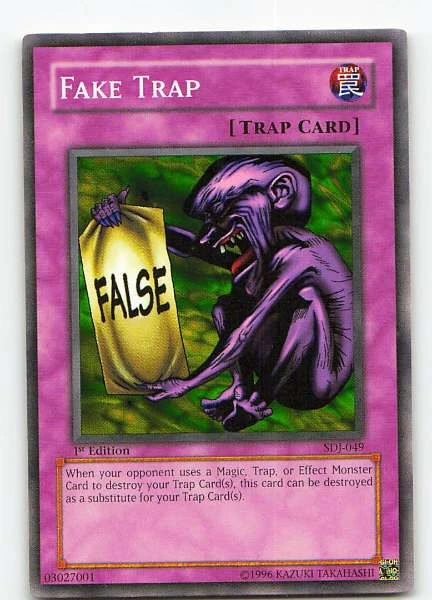 Fake Trap - Starter Deck: Joey #SDJ-049