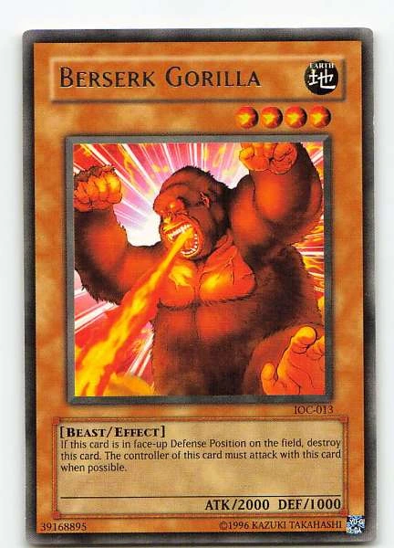 Berserk Gorilla - Invasion of Chaos #IOC-013