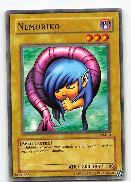 Nemuriko - Legend of Blue Eyes White Dragon #LOB-013