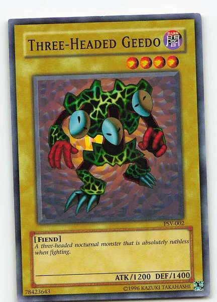 Three-Headed Geedo - Pharaoh Servant #PSV-002