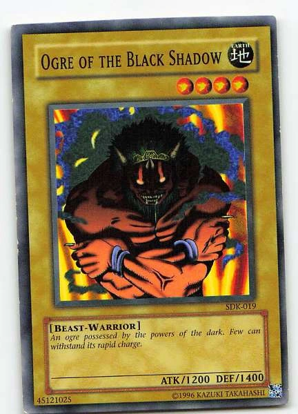 Ogre of the Black Shadow - Starter Deck: Kaiba #SDK-019
