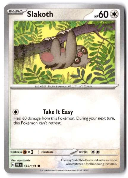 Slakoth - Surging Sparks #145/191