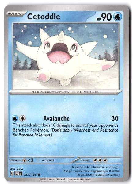 Cetoddle - Paldea Evolved #053/193