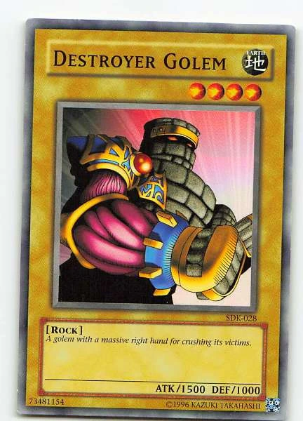 Destroyer Golem - Starter Deck: Kaiba #SDK-028