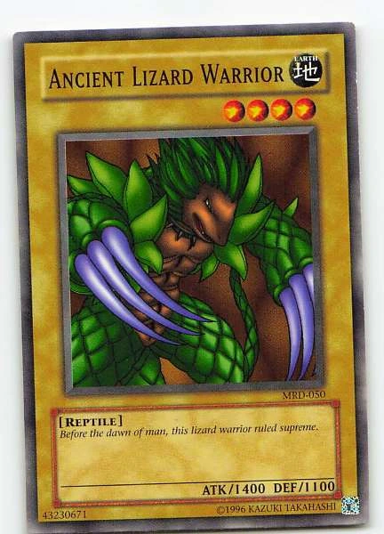 Ancient Lizard Warrior - Metal Raiders #MRD-050