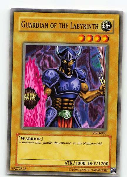 Guardian of the Labyrinth - Metal Raiders #MRD-083