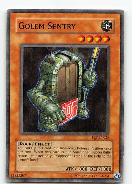 Golem Sentry - Flaming Eternity #FET-EN025