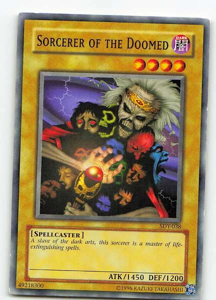 Sorcerer of the Doomed - Starter Deck: Yugi #038