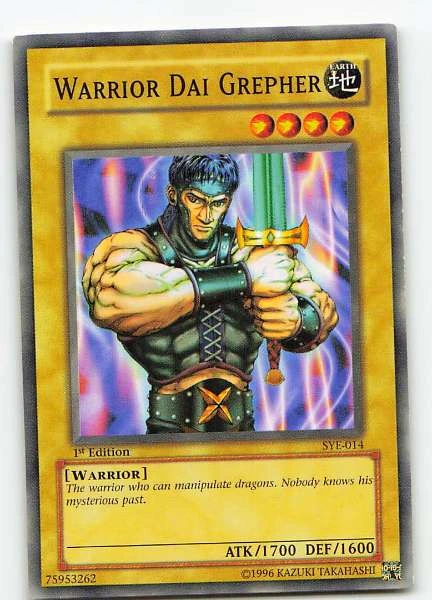 Warrior Dai Grepher - Starter Deck: Yugi Evolution #SYE-014