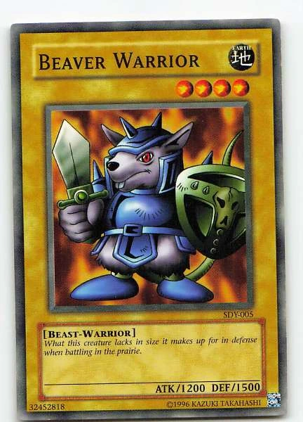 Beaver Warrior - Starter Deck Yugi #SDY-005