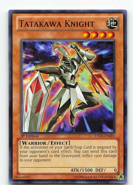 Tatakawa Knight - Lord of the Tachyon Galaxy #LTGY-EN005
