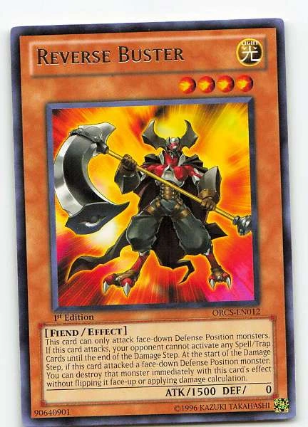 Reverse Buster - Order of Chaos #ORCS-EN012