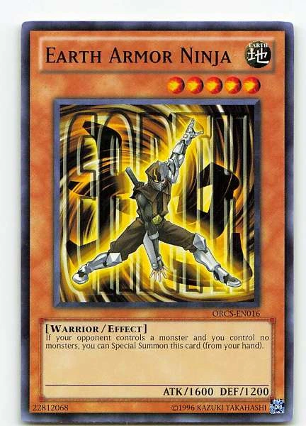Earth Armor Ninja - Order of Chaos #ORCS-EN016