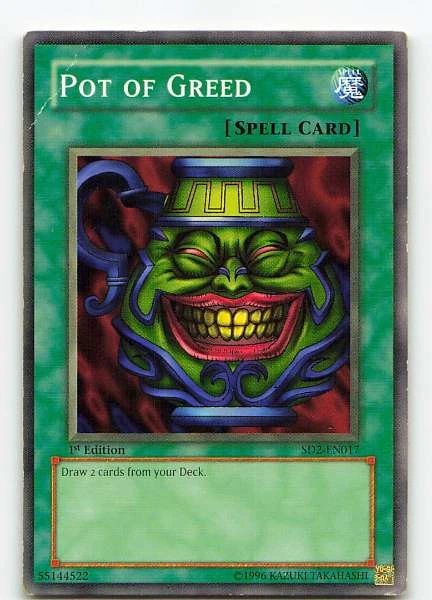 Pot of Greed - Structure Deck: Zombie Madness #SD2-EN017
