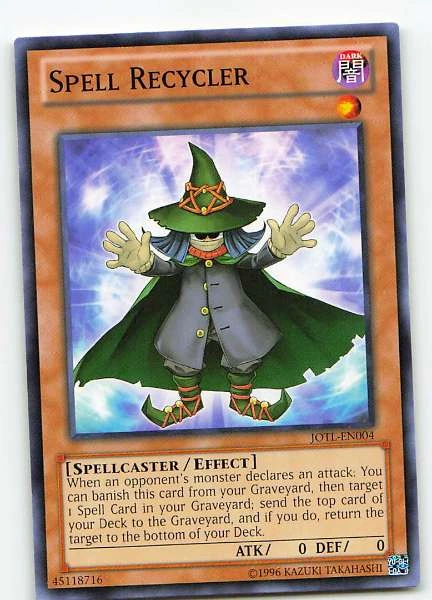 Spell Recycler - Judgment of the Light #JOTL-EN004