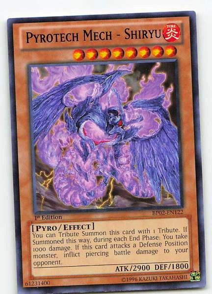 Pyrotech Mech - Shiryu #BP02-EN122