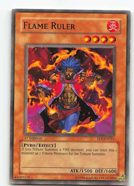 Flame Ruler - Flaming Eternity #FET-EN031