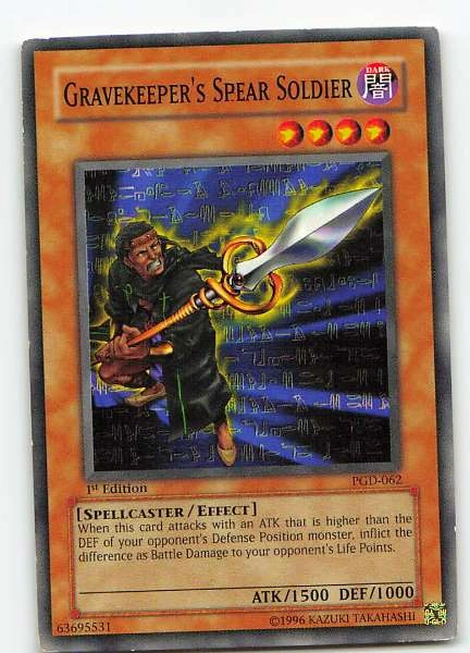 Gravekeeper's Spear Soldier - Pharaonic Guardian #PGD-062