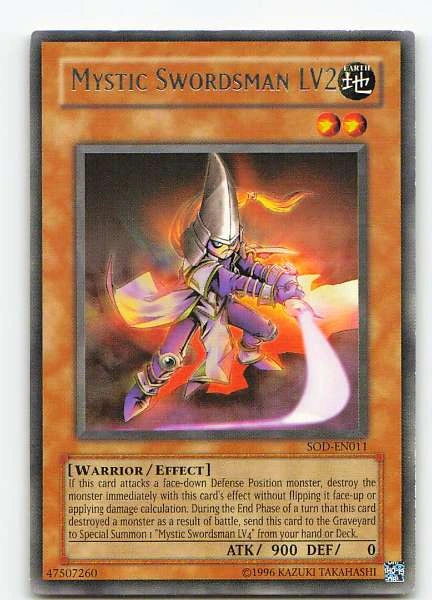Mystic Swordsman LV2 - Soul of the Duelist #SOD-EN011