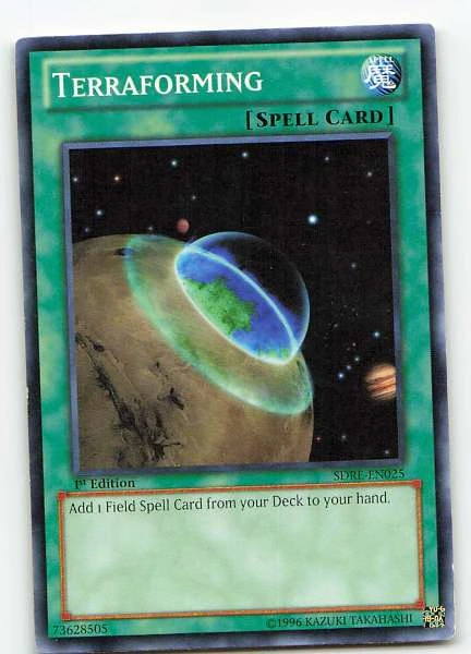 Terraforming - Structure Deck: Realm of the Sea Emperor #SDRE-EN025