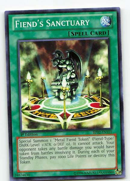 Fiend's Sanctuary - Battle Pack 2: War of the Giants #BP02-EN151