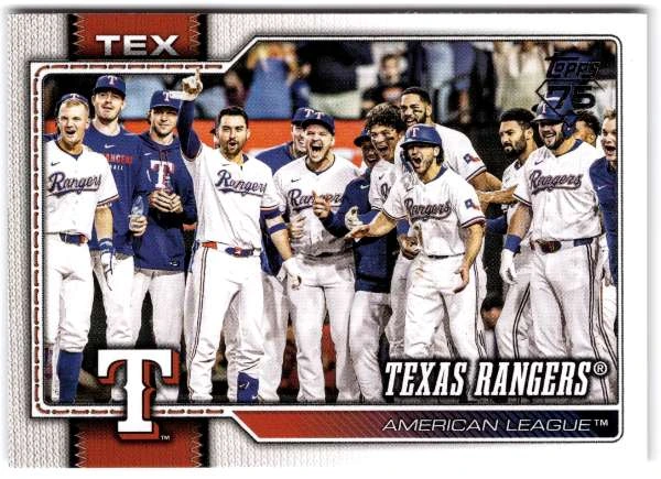 Texas Rangers - 2026 Topps Series 1 #258