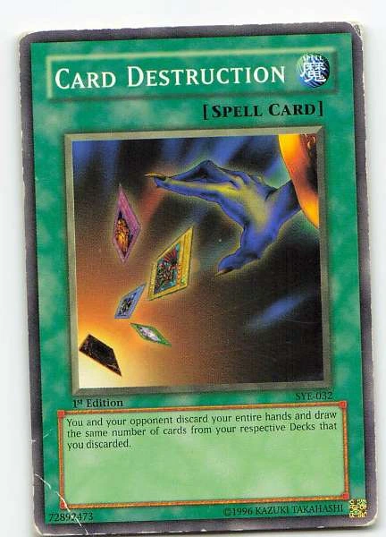 Card Destruction - Starter Deck: Yugi Evolution #SYE-032