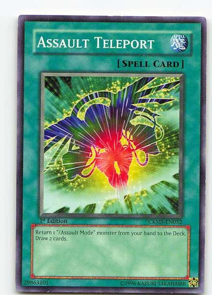 Assault Teleport - Crimson Crisis #CRMS-EN052