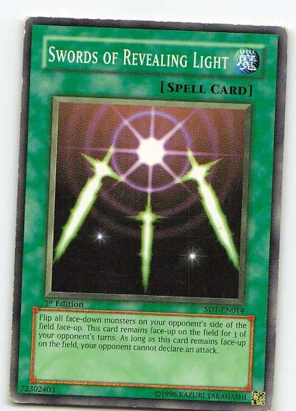Swords of Revealing Light - Structure Deck: Dragon's Roar #SD1-EN014