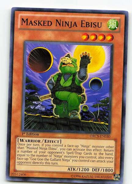 Masked Ninja Ebisu - Order of Chaos #ORCS-EN030