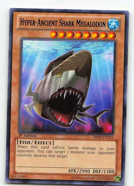 Hyper-Ancient Shark Megalodon - Battle Pack 2: War of the Giants #BP02-EN121