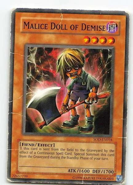 Malice Doll of Demise - Soul of the Duelist #SOD-EN018