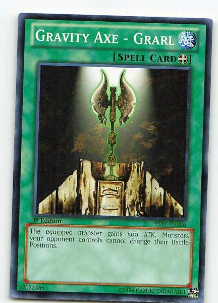Gravity Axe - Grarl #YS12-EN026