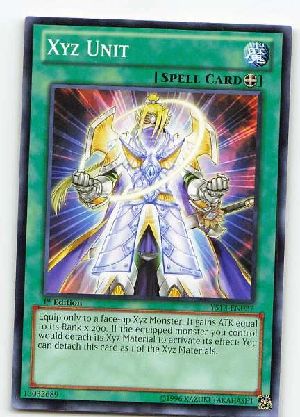 Xyz Unit - Starter Deck: V for Victory #YS13-EN027