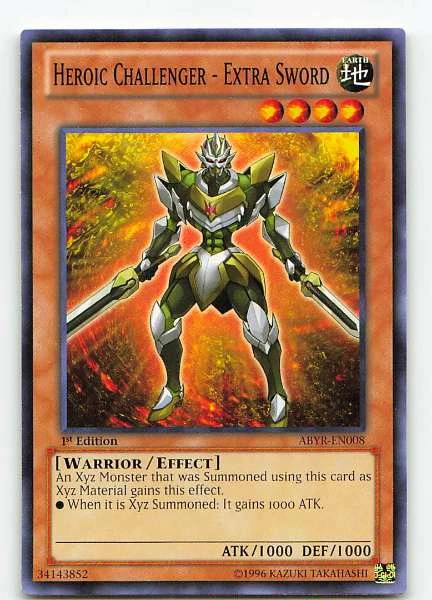 Heroic Challenger - Extra Sword #ABYR-EN008