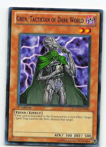 Gren, Tactician of Dark World - Gates of the Underworld #SDGU-EN008
