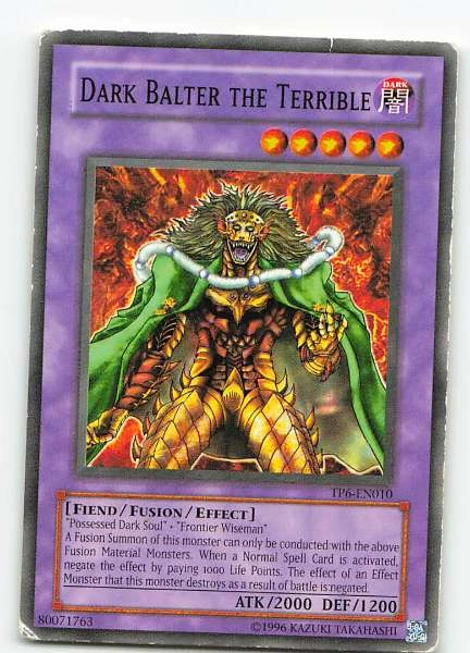 Dark Balter the Terrible - Tournament Pack 6 #TP6-EN010