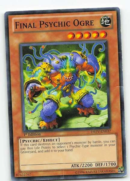 Final Psychic Ogre - Duelist Revolution #DREV-EN037