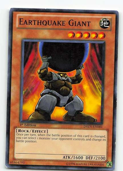 Earthquake Giant - Duelist Revolution #DREV-EN001