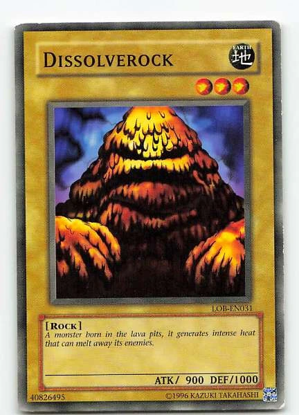 Dissolverock - Legend of Blue Eyes White Dragon #LOB-EN031