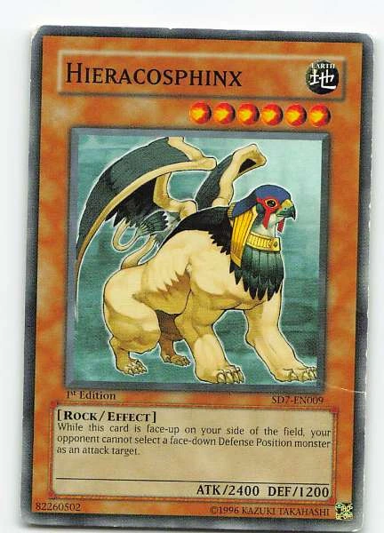 Hieracosphinx - Invincible Fortress #SD7-EN009