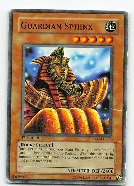 Guardian Sphinx - Structure Deck: Invincible Fortress #SD7-EN005