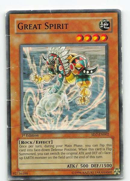 Great Spirit - Invincible Fortress #SD7-EN002