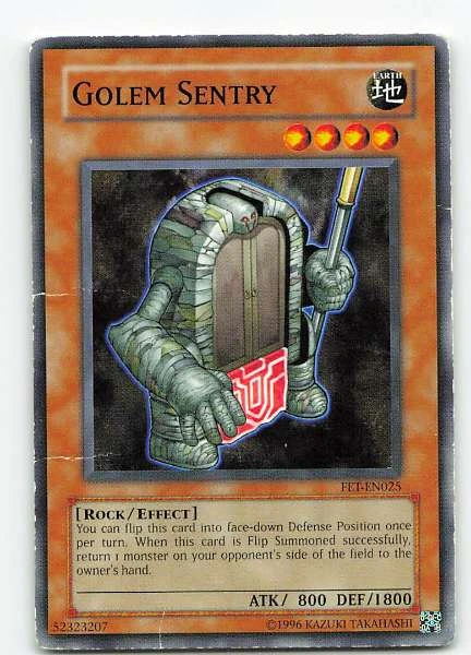 Golem Sentry - Flaming Eternity #FET-EN025