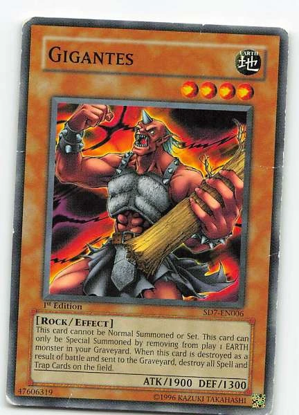 Gigantes - Invincible Fortress #SD7-EN006